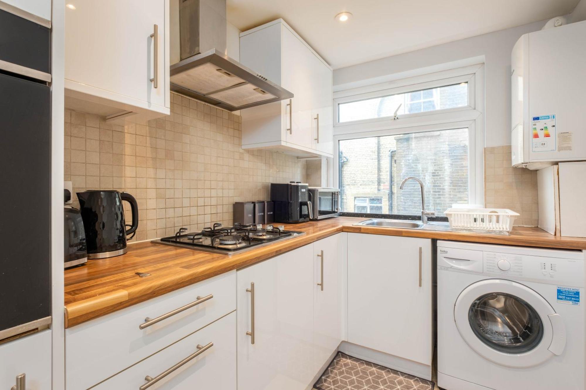 Stylish 2 Bedroom In Central Brighton Free Parking Near Beach And Train Station מראה חיצוני תמונה